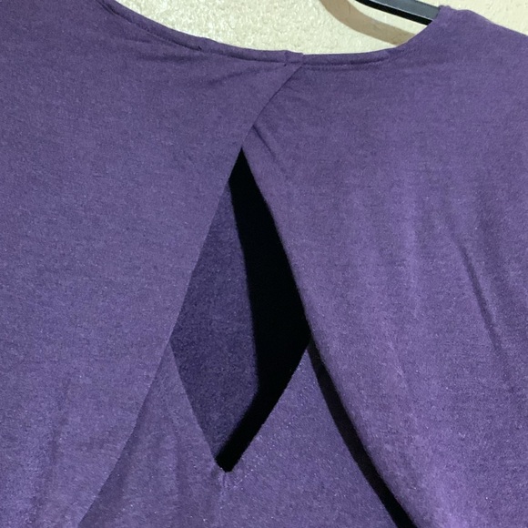 Threads 4 Thought Top Sweatshirt Sweater M Purple SOFT Stretch Modal Spandex - Picture 11 of 14